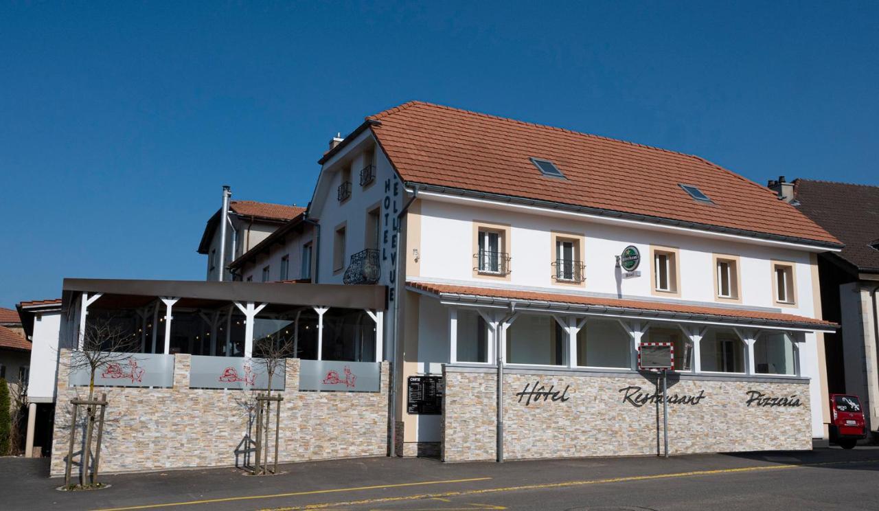 Hotel Bellavista "Bellevue" Saignelégier 外观 照片
